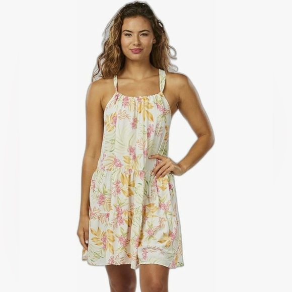 Rip Curl Women's Sun Dance Surf Cover Up Mini Dress Womens S Vacation Travel NEW - Picture 1 of 11